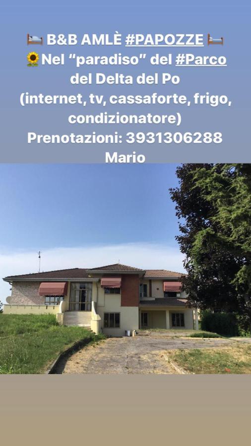Amle Bed and Breakfast Papozze Εξωτερικό φωτογραφία
